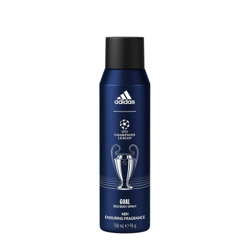 【adidas 愛迪達】男用體香噴霧-冠軍聯賽UEFA Goal Edition(150ml)【6088】