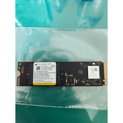 美光 SSD 2400 512G