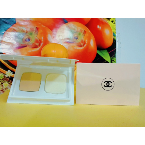 CHANEL 香奈兒 珍珠光感輕透防護粉餅 1g 色號：B10 全新百貨公司專櫃貨2027.09