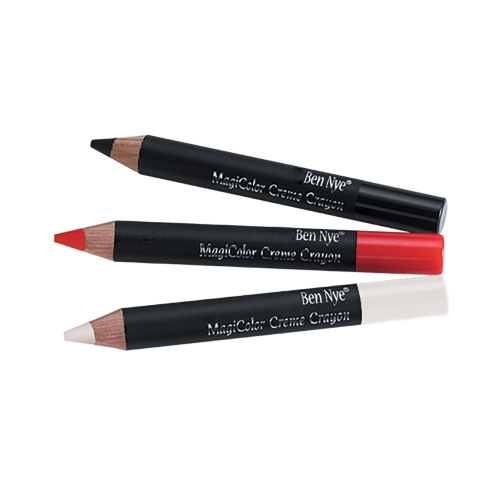 粗線條彩繪筆 MagiColor Creme Crayon美國原裝Ben Nye彩繪筆 線條筆 塗白筆 小丑白筆 臉譜筆