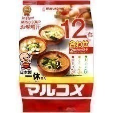 Marukome丸三 料亭之味元氣味噌湯 沖泡便利包 日本