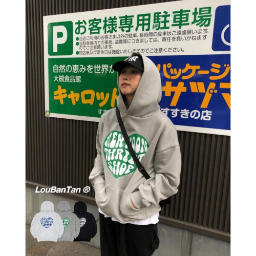 [LBT.only] #韓國#現貨 NEW MOON 帽t 刷毛 鈕扣 重磅 仿舊 愛心 英字 男女皆可 扭曲字樣