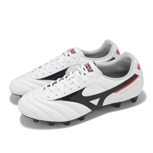 MIZUNO MORELIA II CLUB 足球鞋 成人 皮革 P1GA2508 25SS 【樂買網】
