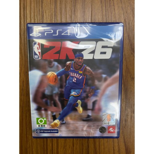 PS4 2K26 NBA籃球 全新現貨 中文版