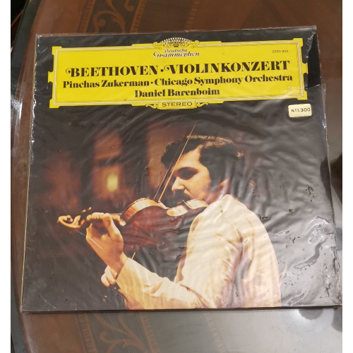 二手老黑膠，Zukerman-Barenboim/Beethoven:Violin Concerto