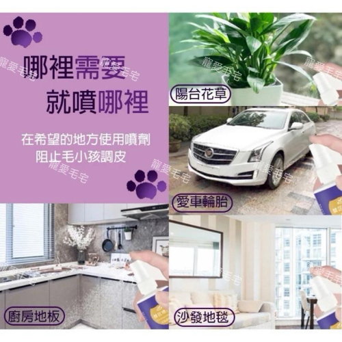 寵愛買宅 寵物禁區噴劑 驅貓噴霧 驅趕誘導噴劑 驅貓噴霧劑 防狗尿貓尿噴劑 寵物禁區 長效作用120ml