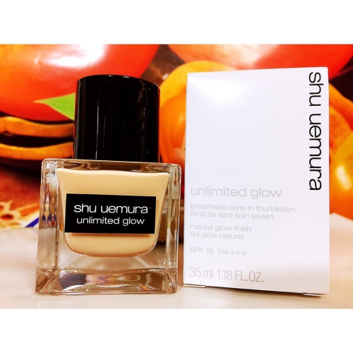 Shu Uemura 植村秀無極限光澤水粉底35ml色號: 564, 584, 764，774 百貨櫃盒裝