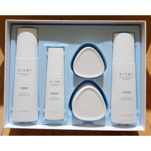 韓國 Atomy 艾多美 經典保養五件組 經典化妝水 經典乳液 經典精華液 經典眼霜 經典營養霜 盒子裝