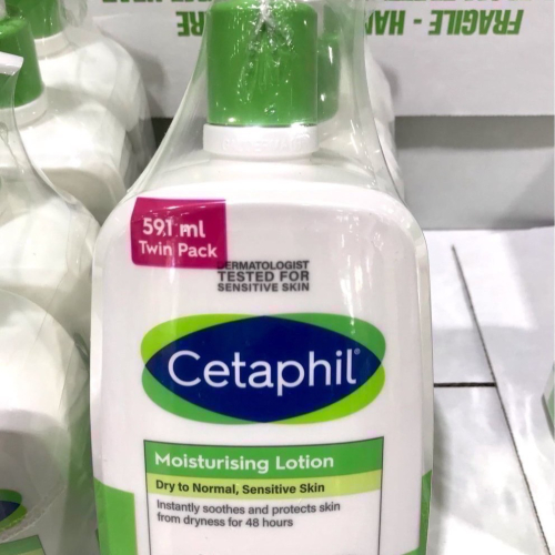 Costco好市多 Cetaphil舒特膚溫和臉部身體滋潤乳液 591ml x 2入