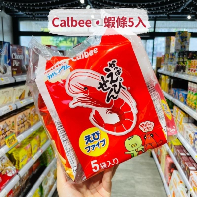 ?獅賣特實體店面 Calbee 蝦條 卡樂比蝦條 日本蝦味先 零食 餅乾