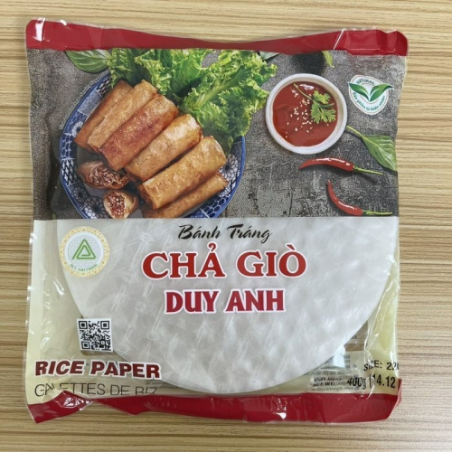 【嚴選SHOP】越南 BANH TRANG 春捲薄餅皮 CHA GIO 400克/包 春捲皮 DUY ANH【Z223】