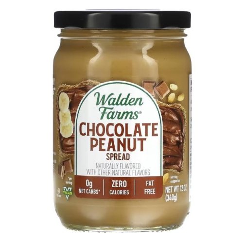 ?零卡抹醬 巧克力 花生醬 ?Walden farms Peanut Butter ❎無糖❎無熱量❎零熱量❎零卡路里