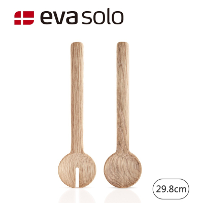 丹麥Eva Solo│木製沙拉叉匙組
