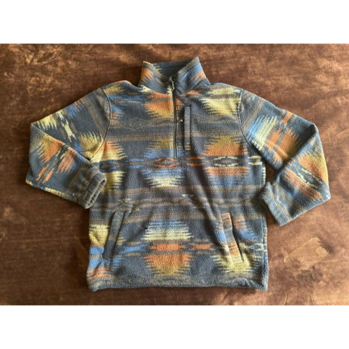 【R4】二手衝浪滑板大牌Billabong厚拉鏈毛衣 SZ XL