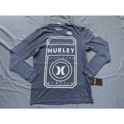 【G4】全新衝浪大牌Hurley薄長T SZ M