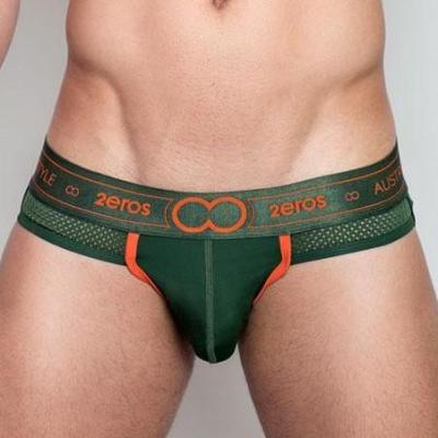 【零碼L/S號 2eros】深夜叢林後空內褲 U92 Nyx-Deep Jungle 男生內褲、男性內褲