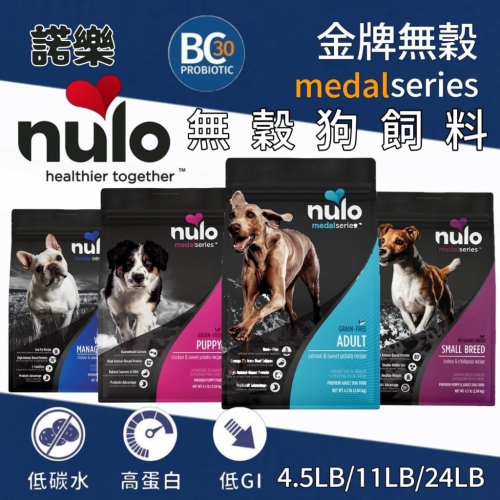 ~Petroyal~nulo 諾樂 無穀 高含肉量 頂級狗糧 幼母犬 小型犬 全齡犬 狗飼料 減重犬 高齡犬 紐樂芙