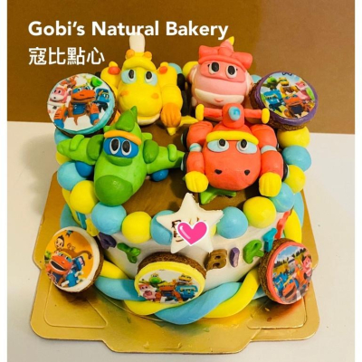 寇比造型蛋糕 幫幫龍出動 幫幫龍 造型蛋糕 生日蛋糕 翻糖蛋糕