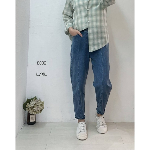 帥氣立體男友褲-1色