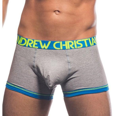 【AC】Andrew Christian 素色棉質四角褲 男性內褲 AC 莫代爾 歐美正品內褲