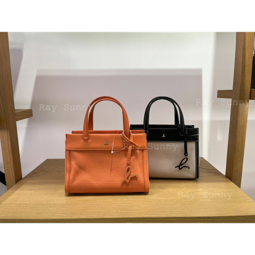 RS代購 - Agnes b全新正品優惠 Agnes b配件-小款異材質拼接兩用包 贈送品牌袋子