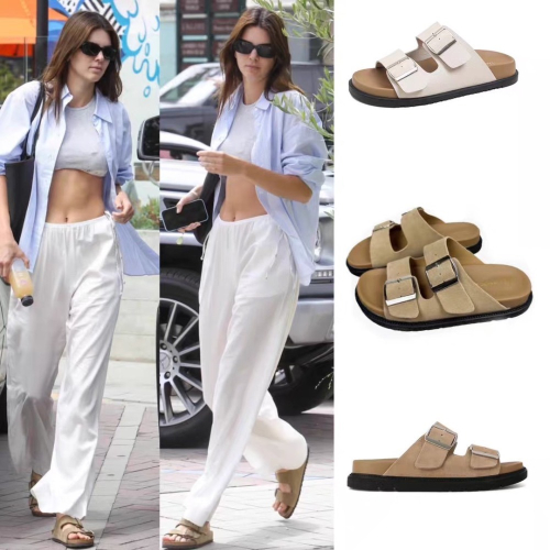 ?BIRKENSTOCK 勃肯鞋 波士頓軟木真皮反毛皮半包拖鞋｜半包式涼鞋｜包頭｜護腳｜足跡舒適鞋｜情侶款鞋｜麂皮面｜