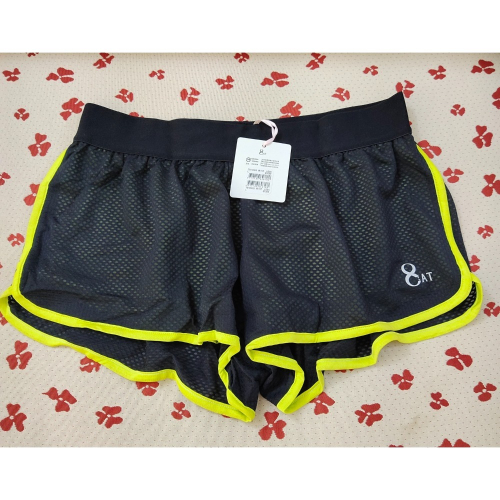 曼黛瑪璉8AT網眼布運動短褲L size