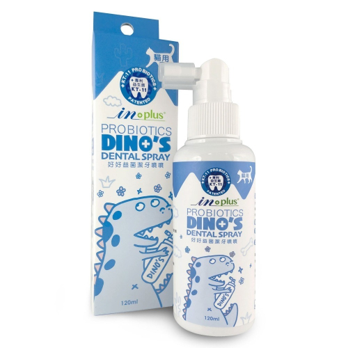 【IN-Plus】口腔保健-貓用好好益菌潔牙噴噴 120ml(貓保健品)
