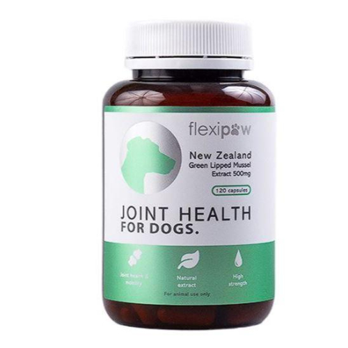 (澳貨紐物)紐西蘭 FlexiPaw－犬關節 綠唇貽貝萃取＊500mg＊120