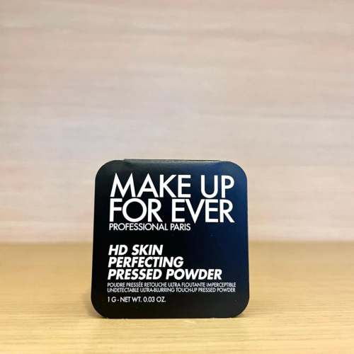 栗子美妝?｜ MAKE UP FOR EVER HD SKIN 粉無痕光圈蜜粉餅 1g #0.1 透明色 小樣 專櫃中文