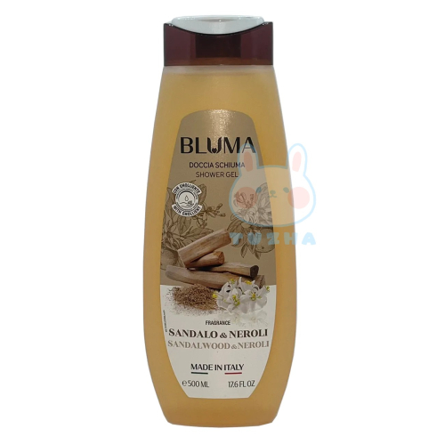【BLUMA】豐盈泡沫沐浴露-檀香橙花(500ml/17.6oz)【5562 】