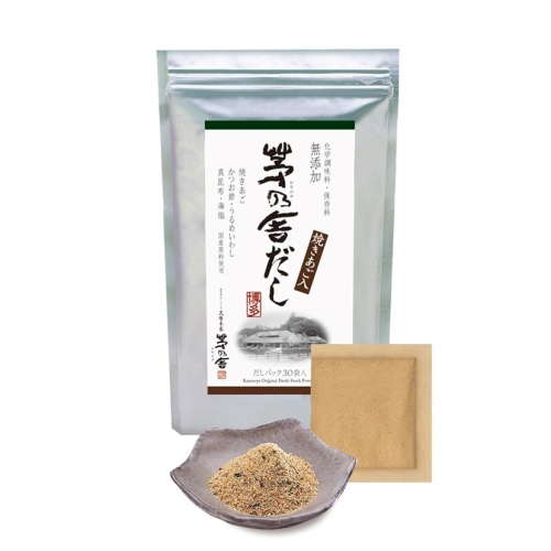 Ariel Wish-日本九州名產久原本家茅乃舍柴魚香菇小魚干海鹽真昆布高湯包火鍋湯底無添加純天然食材30入款-日本製