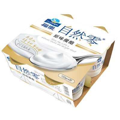 福樂自然零原味優酪