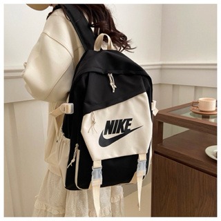 【Mate_Shop】韓系NIKE拚色後背包 輕量 書包 電腦包 旅行 大容量 雙肩包 垂墜感 簡約 百搭時尚可愛現貨