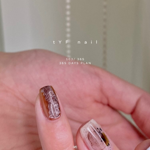 103/ 365 DAYS PLAN 穿戴甲 - tYF nail