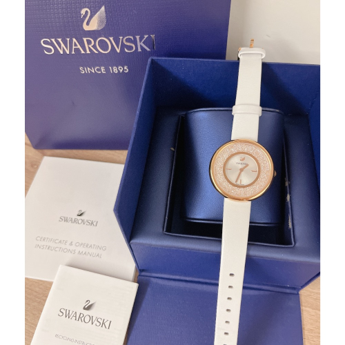 Swarovski 真皮手錶