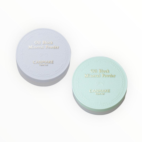 日本彩妝 CANMAKE 控油礦物蜜粉餅 Oil Block Mineral Powder 定妝 持久控油 清爽不脫妝