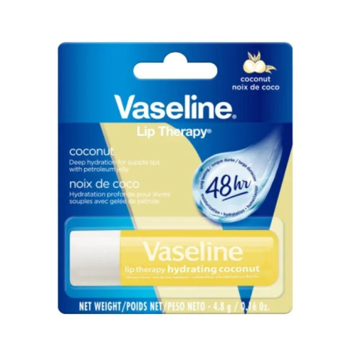 【Vaseline 凡士林】護唇膏-椰子保濕(0.16oz/4.8g)【0696】