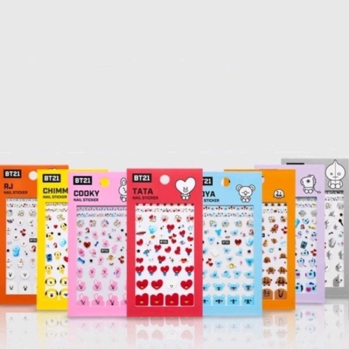 BT21 美甲貼紙