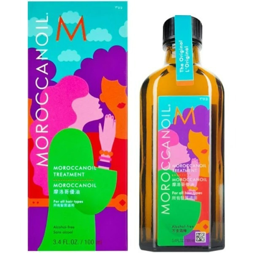 MOROCCANOIL 摩洛哥優油 100ml 彩繪版 內附專用壓頭 公司貨 【TUMANDI】