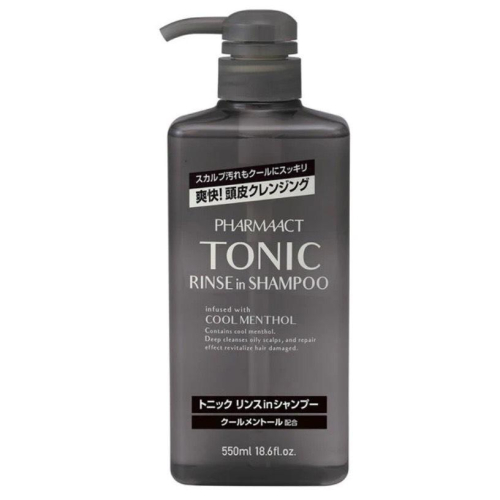 【省錢大賣場】現貨!!熊野 酷涼 洗髮乳 550ml 清涼 Tonic 夏日必備 涼感 酷涼 爽感 洗潤二合一 清爽