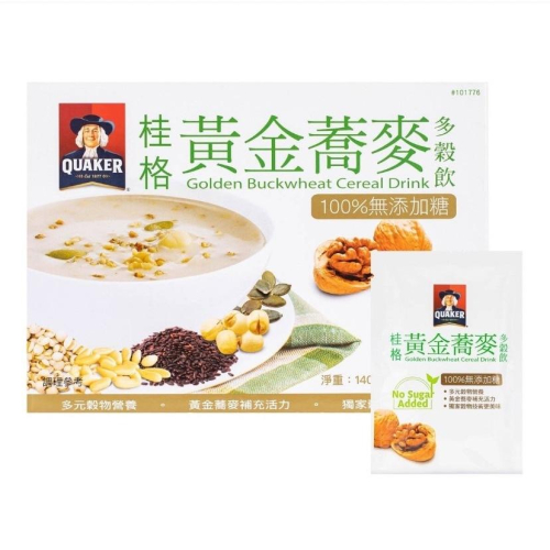 愛的小舖-桂格 無糖黃金蕎麥多穀飲 28公克 X 50入#現貨# 效期: 2025年8月份