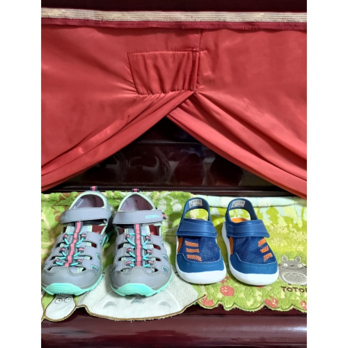 Adidas 愛迪達童鞋 包頭涼鞋 UK9K 美國HYDRO KIDS 兒童登山健走休閒鞋EU35