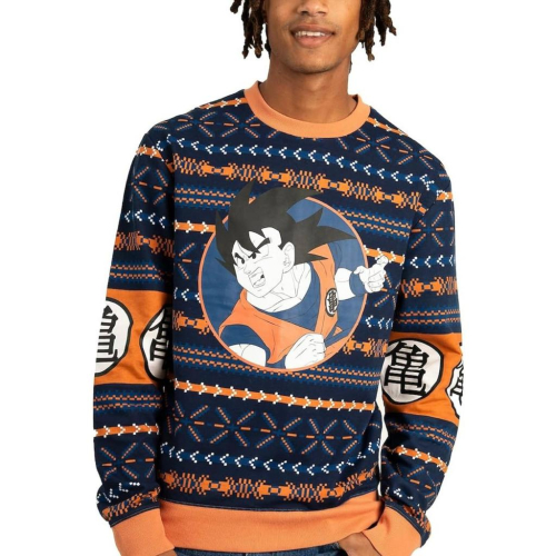 全新七龍珠Dragon Ballz聖誕節毛衣 SZ M