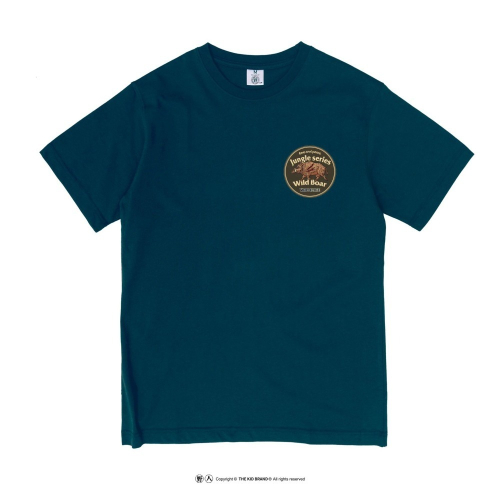 KID ®️ The Wild Boar V2 Slogan T-Shirt / 動物系列山豬短T Ver.2 花蓮限定