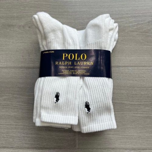 RL polo 一組6雙 毛巾襪 長筒襪 純棉長筒襪 小馬標長筒襪 一組6雙男女 毛巾底長筒CITY棉襪運動襪長襪
