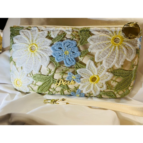 泰國?? 本土品牌 刺繡手拿包