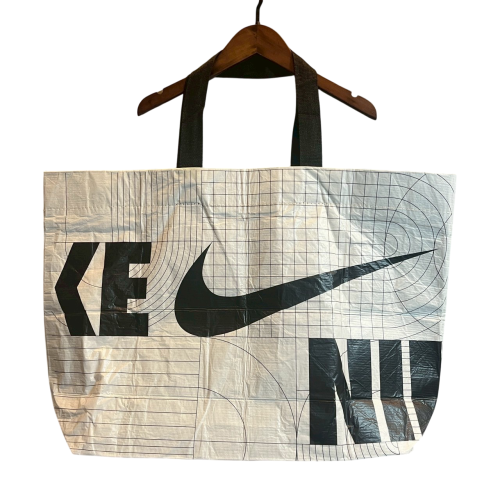 ❮二手❯ 美國 NIKE 韓國限定 環保購物袋 大 提袋 托特包 韓國限定環保袋 大容量購物袋 帆布托特包 可折疊收納