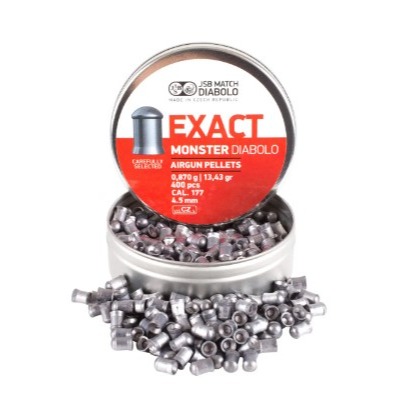 {{布拉德模型}} JSB EXACT Diabolo MONSTER .177/4.5mm 0.87g 專業用鉛彈