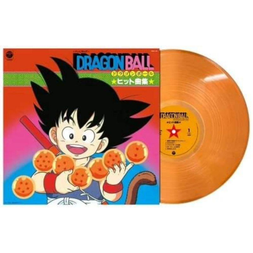 【日版黑膠】七龍珠原聲帶歌曲集限量橘色彩膠《テレビまんが｢ドラゴンボール｣ヒット曲集レーベル 》鳥山明